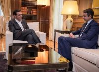 Στο Μαξίμου ο Κυριάκος Μητσοτάκης – Συνάντηση με Τσίπρα για το Σκοπιανό