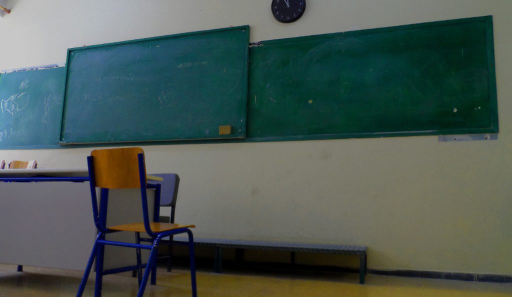 Αποκολλήθηκε η στέγη του 2ου Δημοτικού Σχολείου Καματερού λόγω των ισχυρών ανέμων