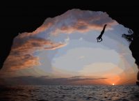 Σαββατοκύριακο γεμάτο δράση: Cliff diving στον Άγιο Νικόλαο Λασιθίου