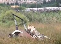 Οι πρώτες εικόνες από τη συντριβή του ψεκαστικού ελικοπτέρου στον Σχινιά (pics)
