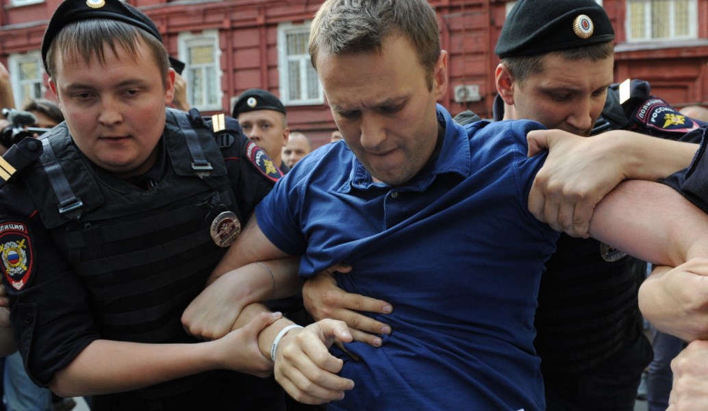 Ρωσία: Συνελήφθη ο ηγέτης της αντιπολίτευσης Αλεξέι Ναβάλνι