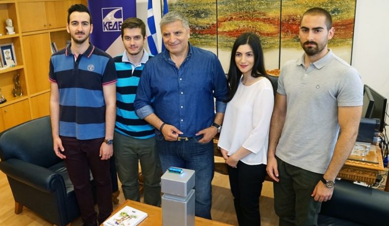Mε την υποστήριξη του προέδρου της ΚΕΔΕ, Γιώργου Πατούλη, η “ParkAllou” αύριο στον Πανευρωπαϊκό Διαγωνισμό “Εnterprise Challenge 2017”
