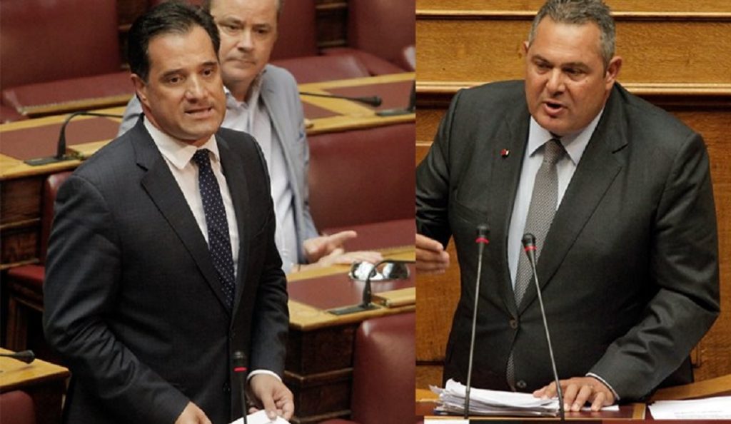 Πάνος Καμμένος – Άδωνις Γεωργιάδης: Άγρια κόντρα στη Βουλή και απειλή για μηνύσεις