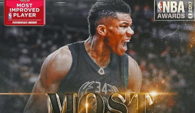 Πιο βελτιωμένος παίκτης του NBA αναδείχτηκε ο Αντετοκούνμπο (vid&pic)