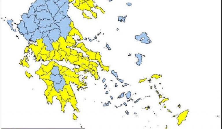 Προειδοποίηση για υψηλό κίνδυνο πυρκαγιών λόγω καύσωνα