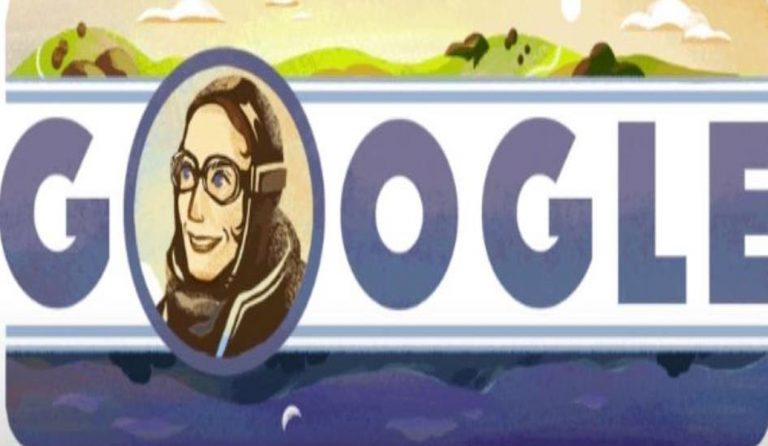 Η google τιμά την πρωτοπόρο αεροπόρο Amy Johnson με το σημερινό της doodle