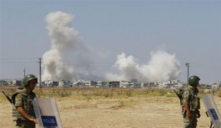 Συρία: Κούρδοι πετούν πατάτες στα αμερικανικά στρατεύματα