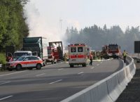 Γερμανία: Σύγκρουση λεωφορείου με φορτηγό – Ενας νεκρός