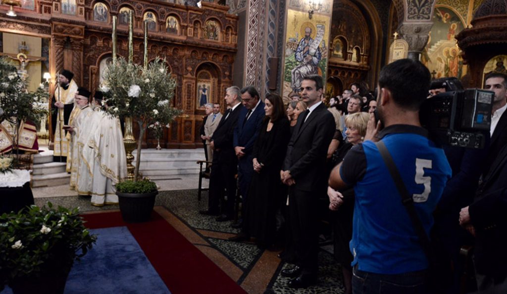 Μνημόσυνο για τον Κωνσταντίνο Μητσοτάκη – Πέρασαν 40 ημέρες από το θάνατό του