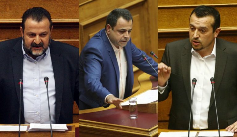 Kόντρα Κεγκέρογλου με Σαντορινιό και Παππά στη Βουλή