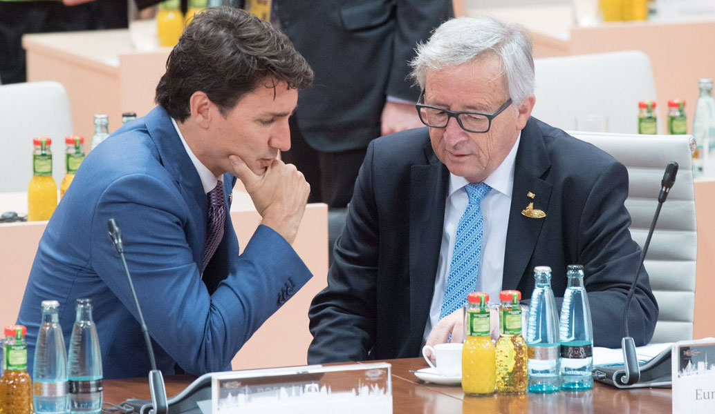 Από τις 21 Σεπτεμβρίου θα τεθεί “προσωρινά” σε ισχύ η CETA