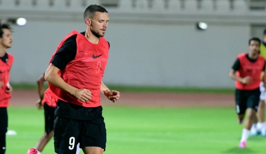 Η πρώτη προπόνηση του Μπεργκ με την Αλ Αΐν (pics)