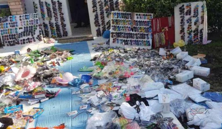 Κατερίνη: Κατασχέθηκαν πάνω από 25.000 είδη παρεμπορίου