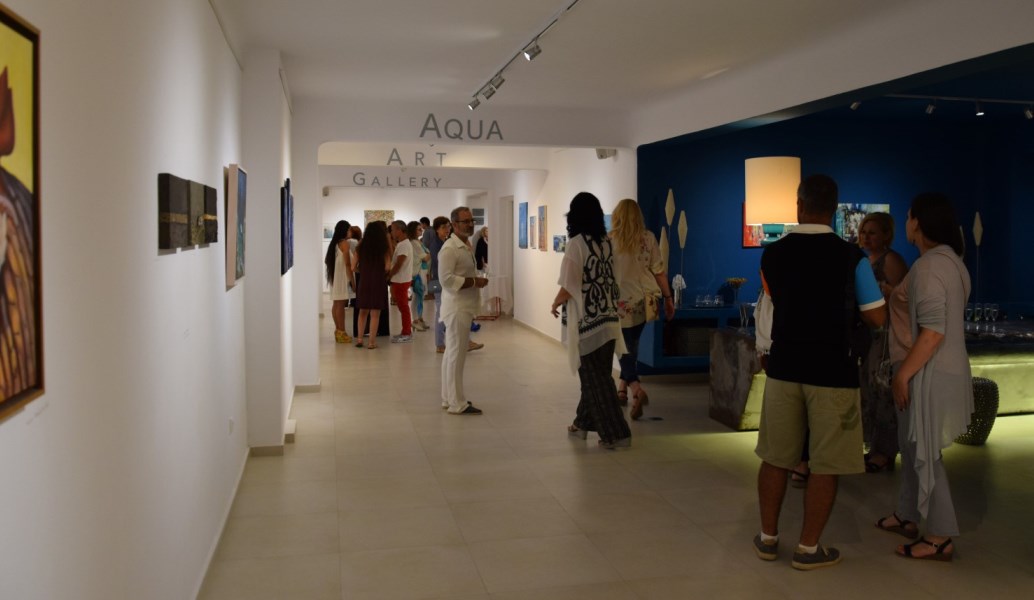Μια ακόμη ενδιαφέρουσα έκθεση στην Aqua Gallery (pics)