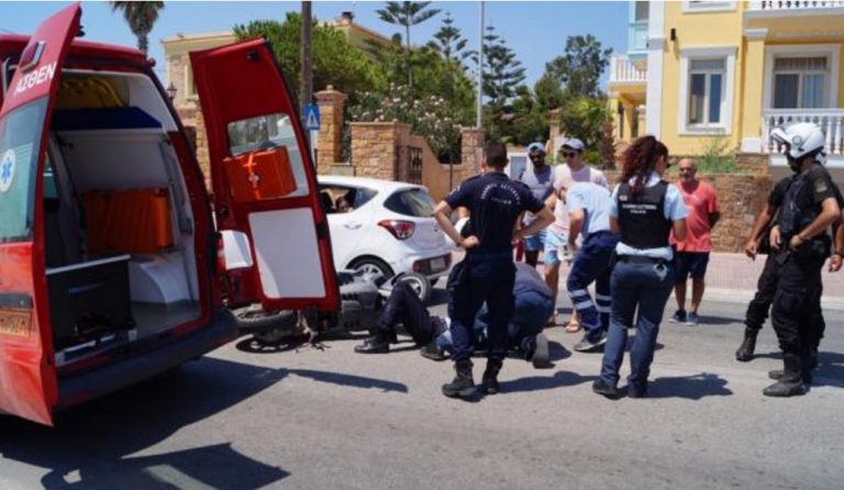 Τραυματισμός του Δημάρχου Χίου σε τροχαίο