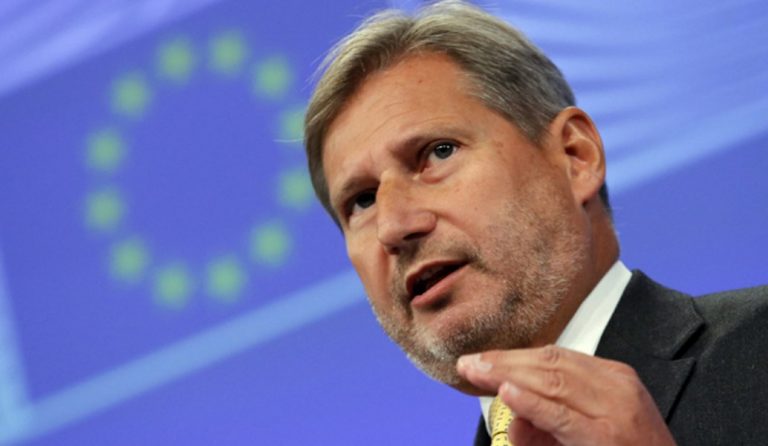 Γιοχάνες Χαν: Προς το παρόν δεν τίθεται λόγος για ένταξη της ΠΓΔΜ στην ΕΕ