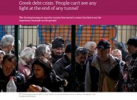 Guardian: Υποφέρουν οι Έλληνες κι ας πανηγυρίζει η κυβέρνηση