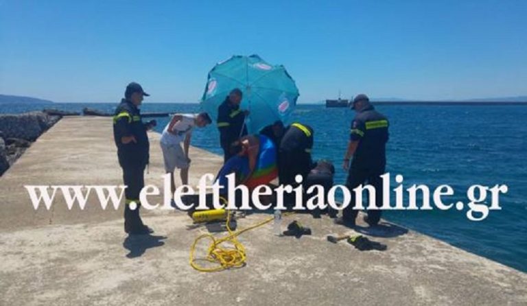 Πυροσβεστική απεγκλώβισε το πόδι 11χρονου από τρύπα στο λιμάνι Καλαμάτας