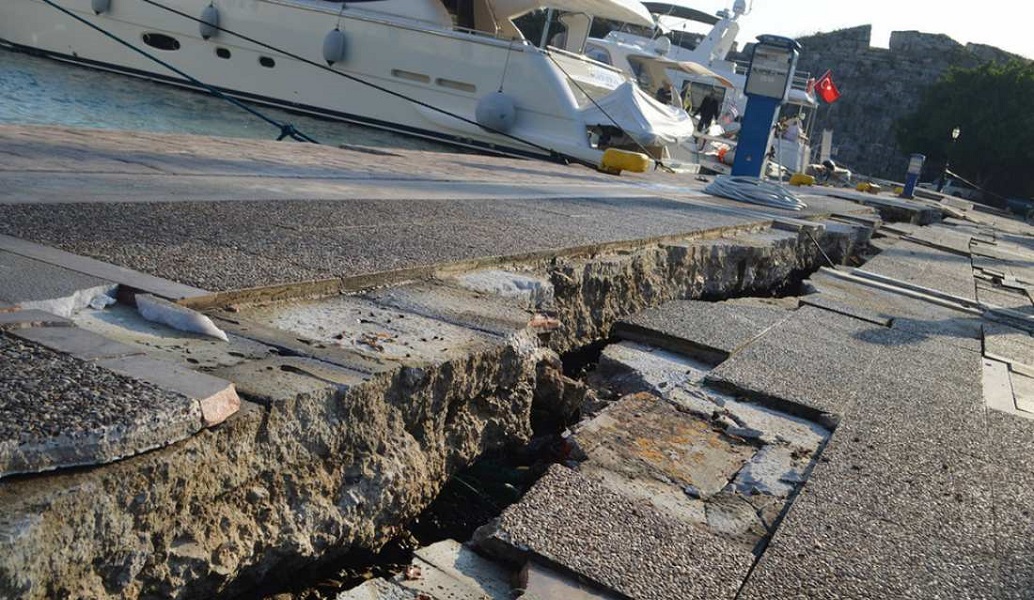 Σεισμός – Κως: Ξεκίνησαν τα έργα στο λιμάνι
