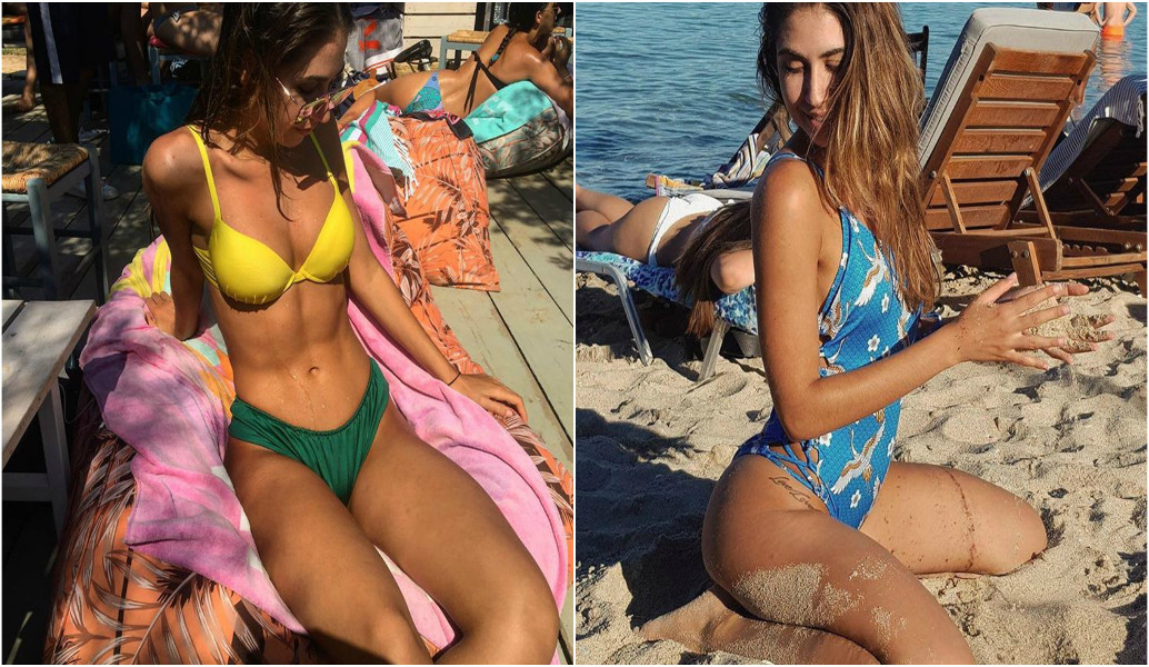 Η Έλενα Κρεμλίδου έπιασε τις παραλίες! (pics)