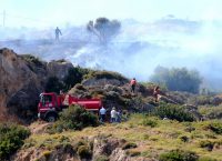 Νέα αναζωπύρωση της φωτιάς στα Κύθηρα