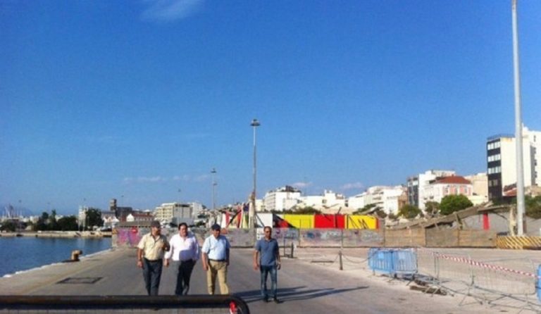 Στην Πάτρα ο γενικός γραμματέας Λιμένων για την κατάρρευση του στεγάστρου