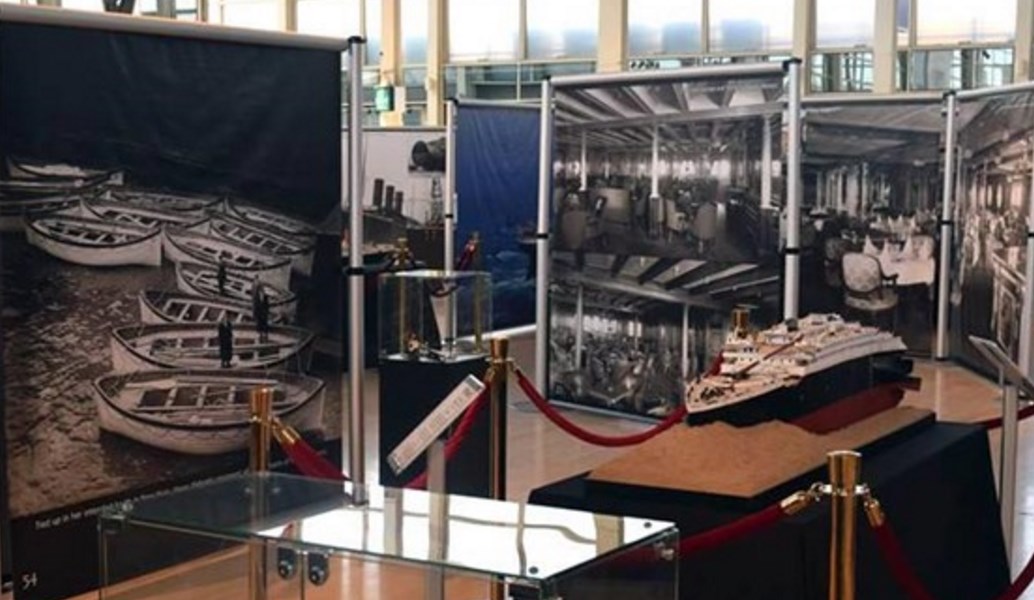 Έκθεση για τον Τιτανικό στο Queen Mary
