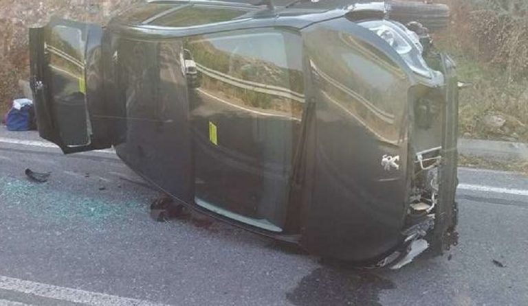 Κρήτη: Γλίτωσε τα χειρότερα οικογένεια που ενεπλάκη σε τροχαίο