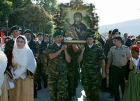 Στον Σταυρό του Δήμου Βόλβης η εικόνα της Παναγίας Τριχερούσας