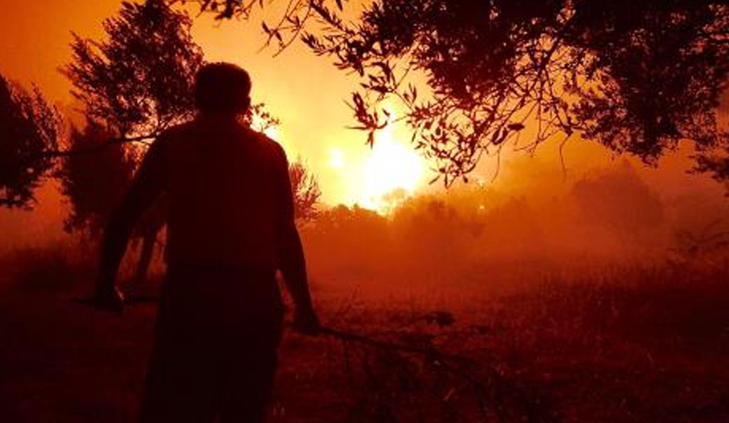 Υψηλός ο κίνδυνος εκδήλωσης πυρκαγιάς σήμερα (χάρτης)
