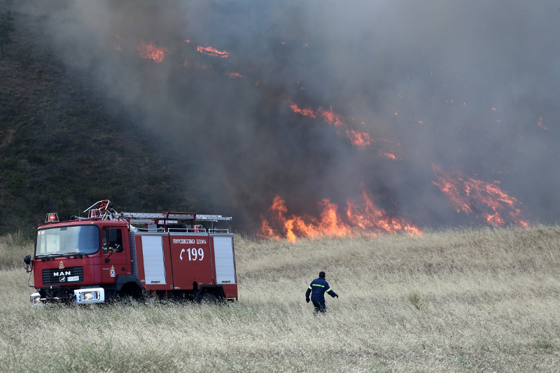 Υψηλός και σήμερα ο κίνδυνος πυρκαγιών
