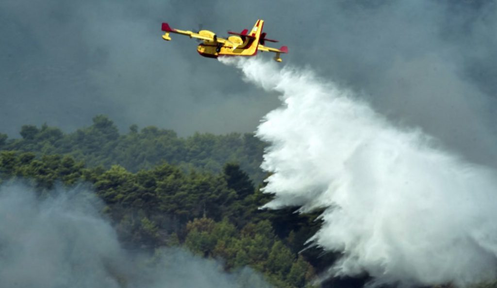 Φωτιά τώρα: Υπό μερικό έλεγχο πυρκαγιά στην Καβάλα