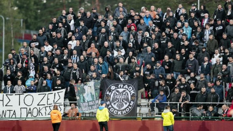 Συνάντηση οπαδών ΠΑΟΚ, Ολυμπιακού Άγιαξ και Μίνσκ στο “Ελευθέριος Βενιζέλος”