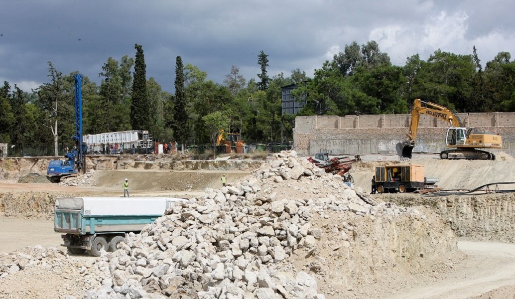 ΑΕΚ: Συνεχίζονται οι εργασίες για το γήπεδο (vid)