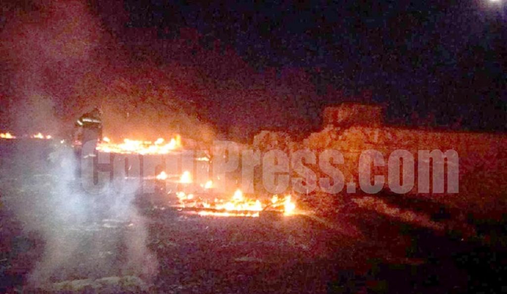 Φωτιά στην Κέρκυρα: Στο παλαιό φρούριο