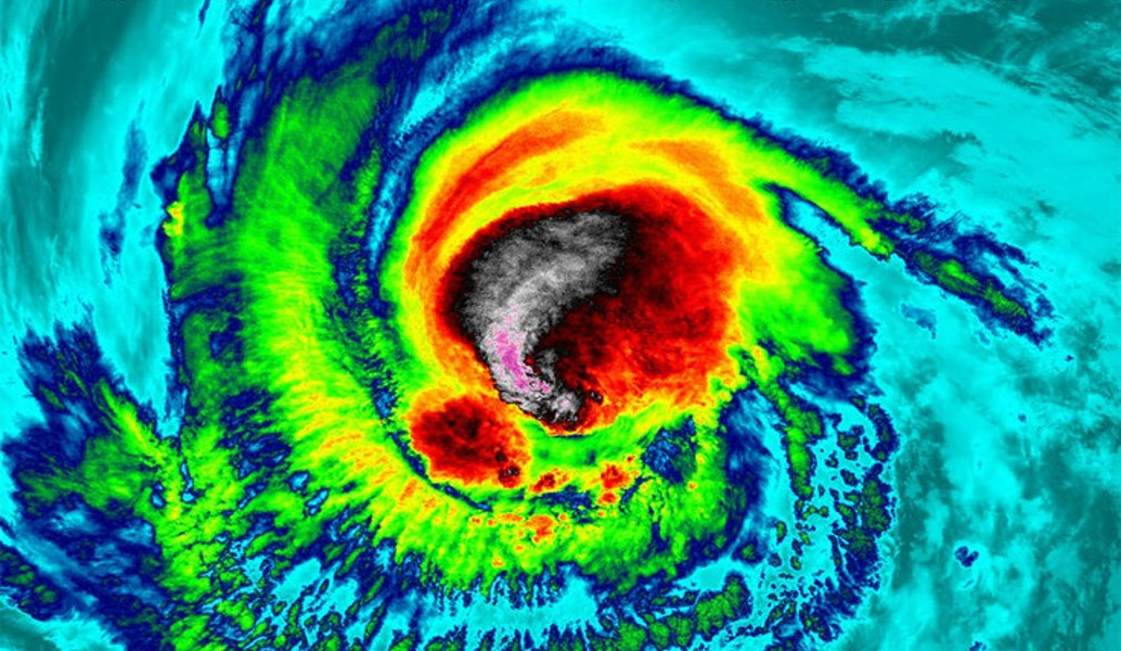 NASA: Έτσι φαίνεται ο τυφώνας Irma από τον δορυφόρο της (vid)