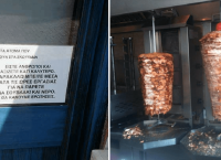 Σουβλατζίδικο στη Νέα Μάκρη προσφέρει δωρεάν σουβλάκι σε όσους ψάχνουν στα σκουπίδια