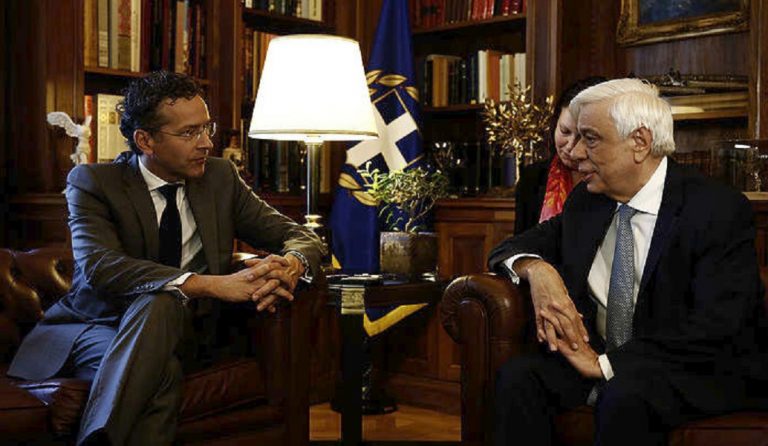 Παυλόπουλος σε Ντάισελμπλουμ: Η Ελλάδα θα τηρήσει στο ακέραιο τις υποχρεώσεις της