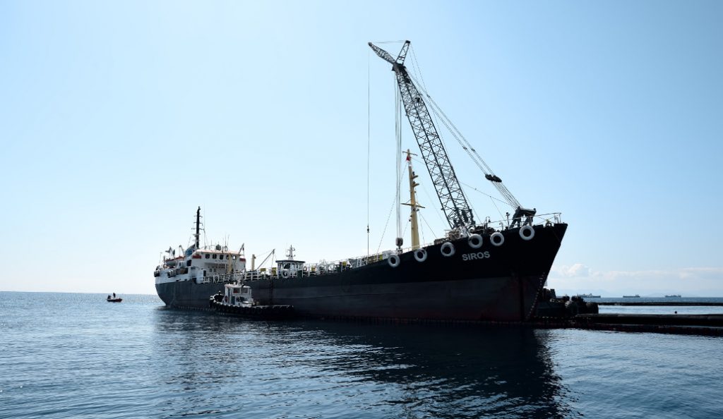 “Αγία Ζώνη ΙΙ”: Τέλος της εβδομάδας θα ολοκληρωθεί η απάντληση των καυσίμων από το δεξαμενόπλοιο