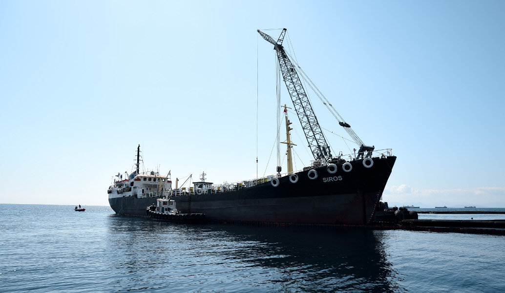 “Αγία Ζώνη ΙΙ”: Τέλος της εβδομάδας θα ολοκληρωθεί η απάντληση των καυσίμων από το δεξαμενόπλοιο