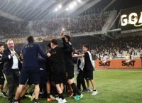 ΑΕΚ – Ολυμπιακός: Ξέφρενοι πανηγυρισμοί στα αποδυτήρια των κιτρινόμαυρων (pics)