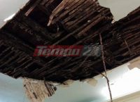 Πάτρα: Κατέρρευσε το ταβάνι του δημοτικού ωδείου
