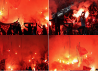 Έβαλαν φωτιά στην Κολωνία Γερμανοί και Σέρβοι (pics, vid)