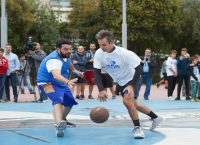 Κυριάκος Μητσοτάκης: Σε τουρνουά 3χ3 μπάσκετ της ΟΝΝΕΔ για τα παιδικά χωριά SOS (pics)