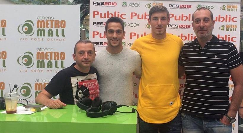 Η επική ατάκα του Μπάρκα στο event του ΣΠΟΡ FM για την παρουσίαση του PES 2018!