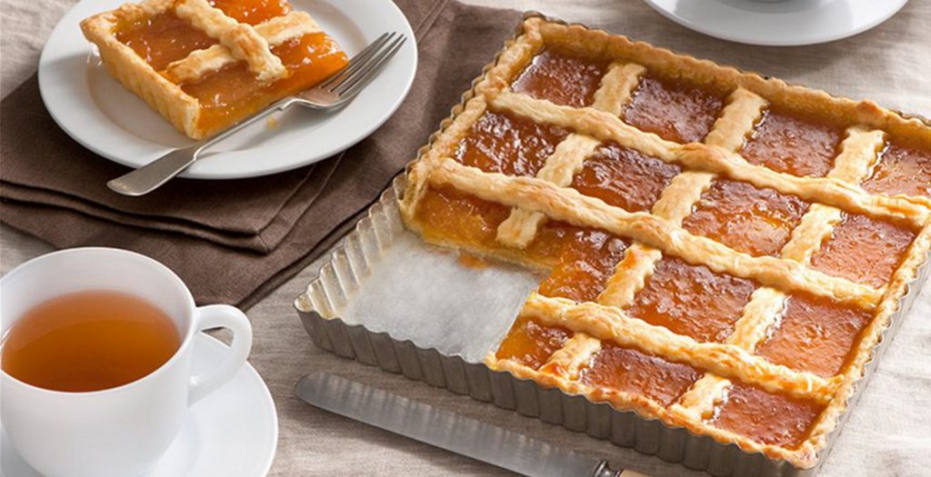 Πάστα φλώρα με βερίκοκο