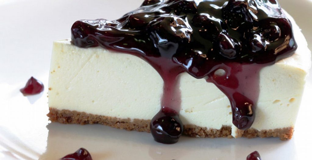 Cheesecake με βύσσινο