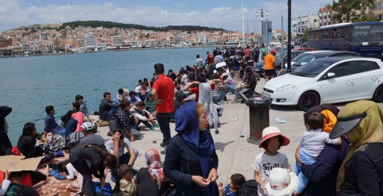 Στους 9.850 ανέρχεται οι μετανάστες στο βόρειο αιγαίο