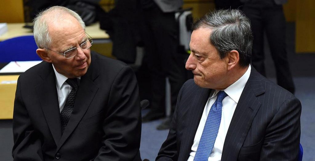 Η ”μάχη” Ντράγκι – Σόιμπλε στο Βερολίνο