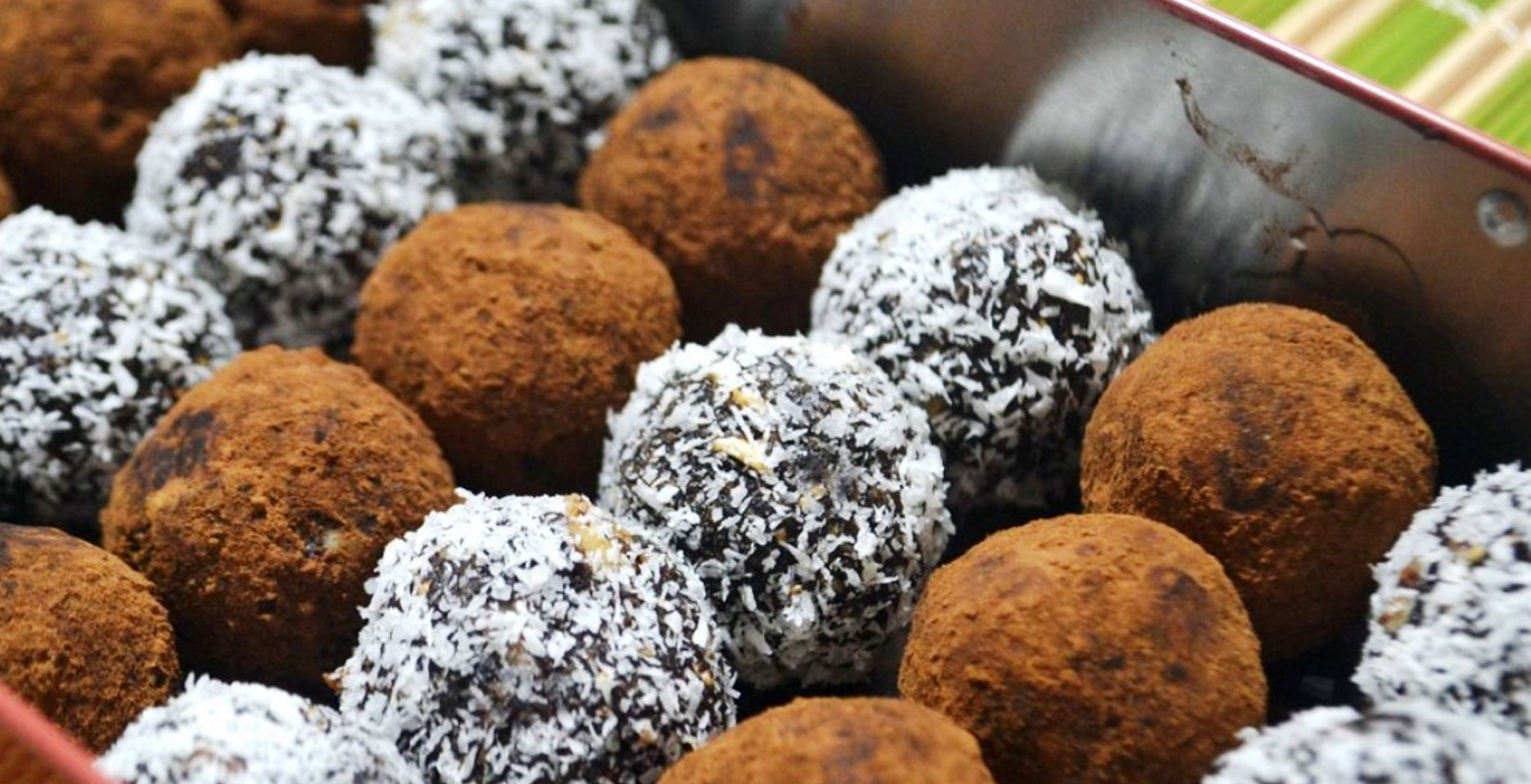 Τρουφάκια σοκολάτας με μπισκότο